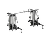 8 Stack Megatron Deluxe Jungle Gym 3 Colors - Muscle D Fitness - Commercial Grade Selectorized Multi-Station - Machine Horizon